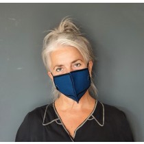 2D Mondkap Jo-Jo Blauw