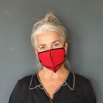 Mondkap Jo-Jo rood