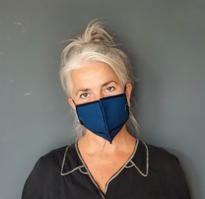 2D Mondkap Jo-Jo Blauw