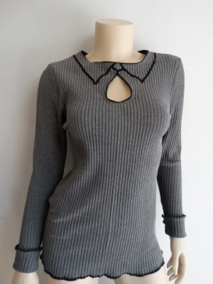 2D tricot-top grey