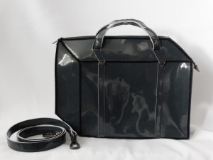 2D Candy Suitcase leather grey